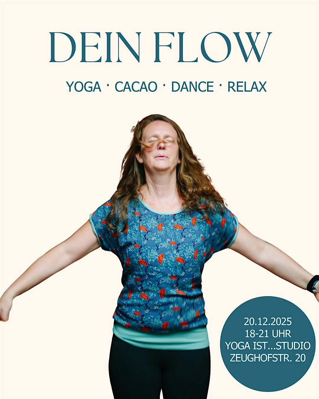 DEIN FLOW - YOGA \u00b7 CACAO \u00b7 DANCE \u00b7 RELAX