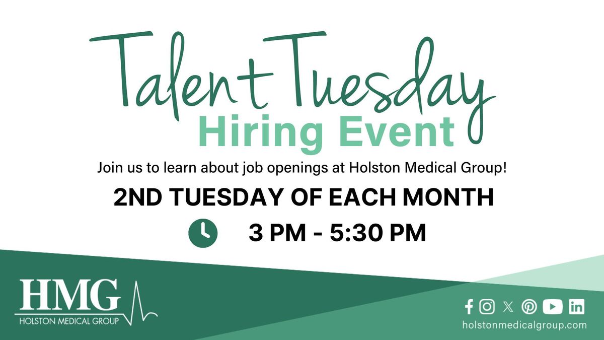 Talent Tuesday Hiring Event