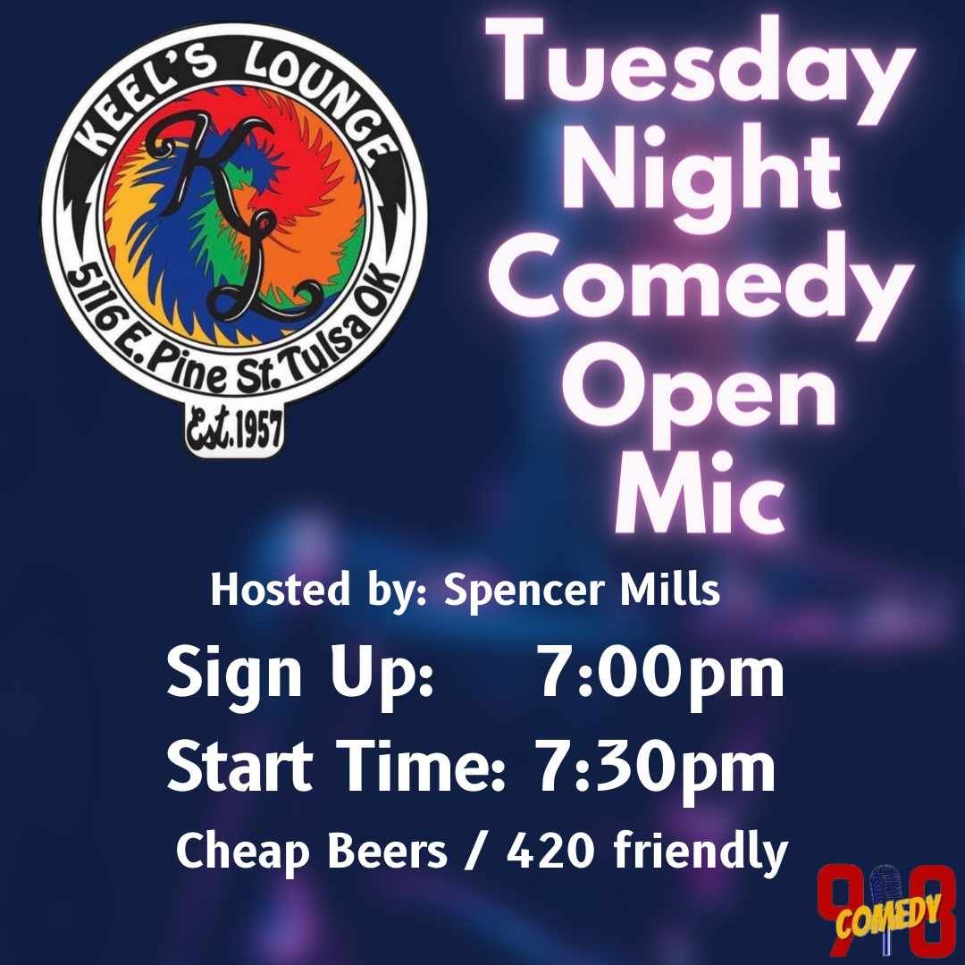 Tuesday Comedy open mic