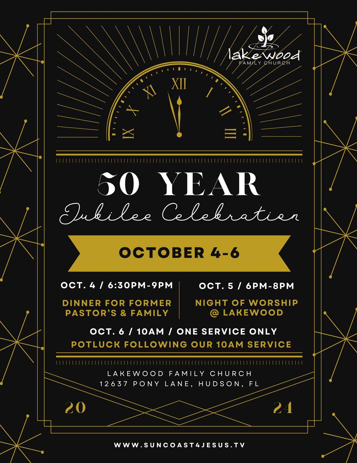 50 Year Jubilee Celebration (Lakewood Family Church)