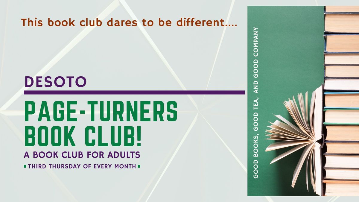 Page-Turners Book Club @ DeSoto Public Library