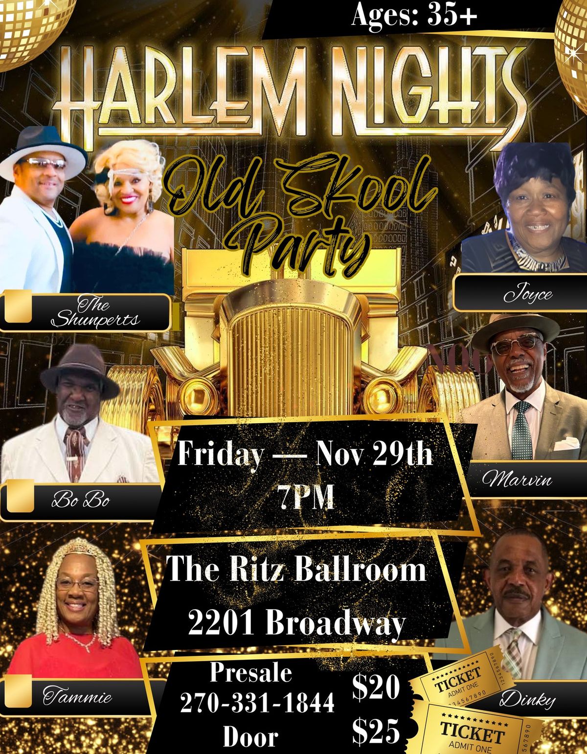 Harlem Nights\u2014Old Skool Party