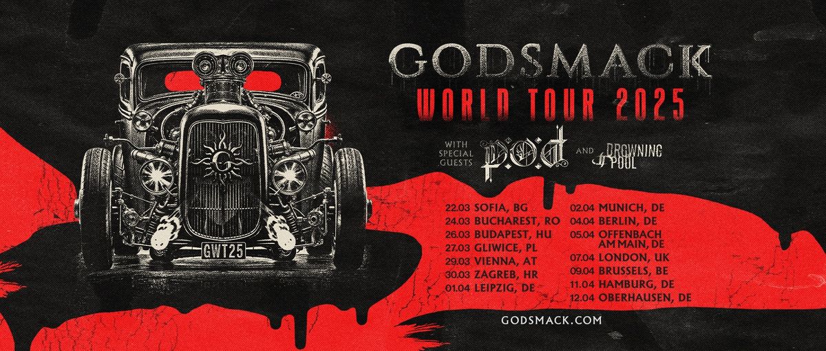 Godsmack with Special Guests P.O.D & Drowning Pool! \/\/ Vienna