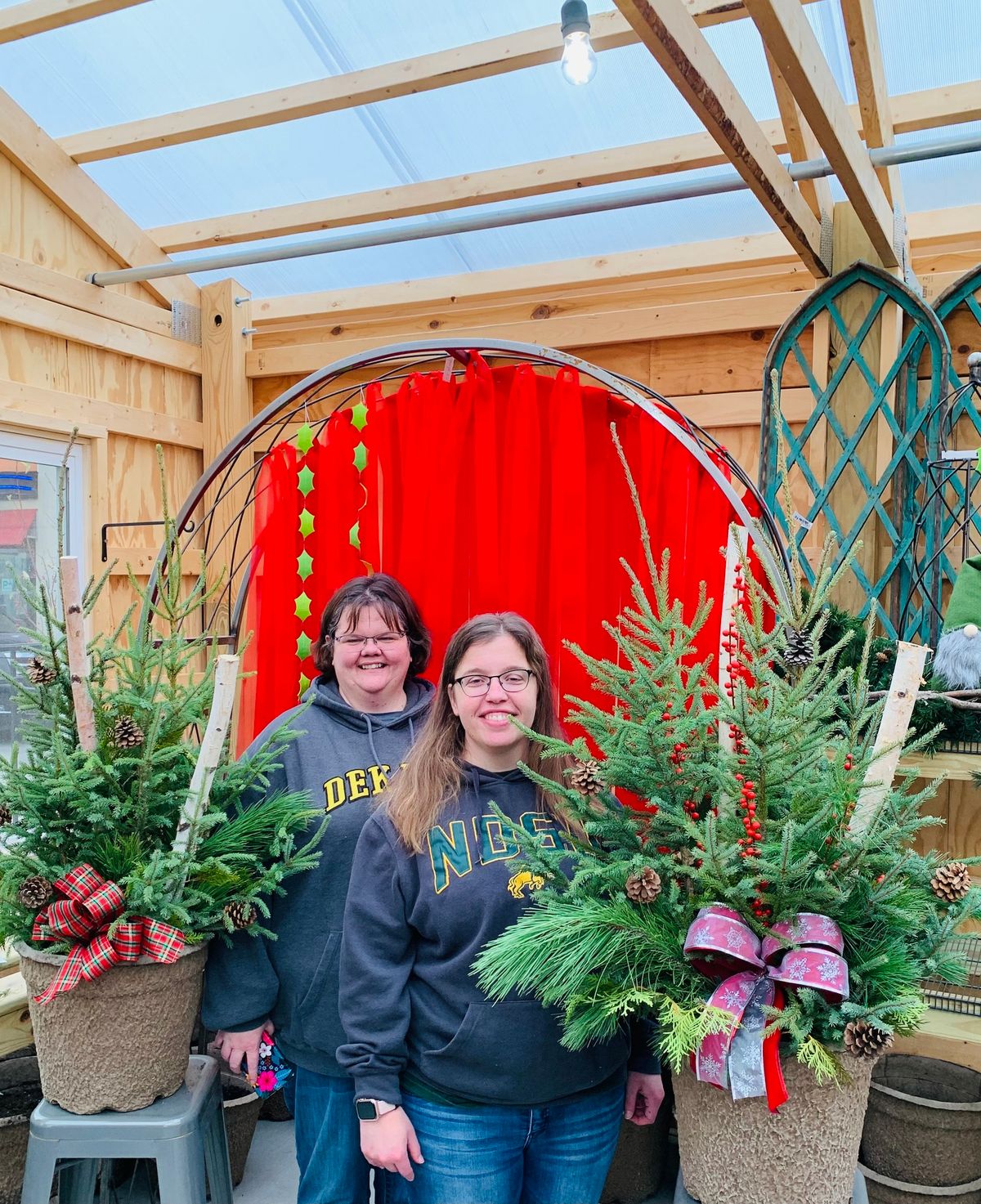 Tree Top\/ Winter Container