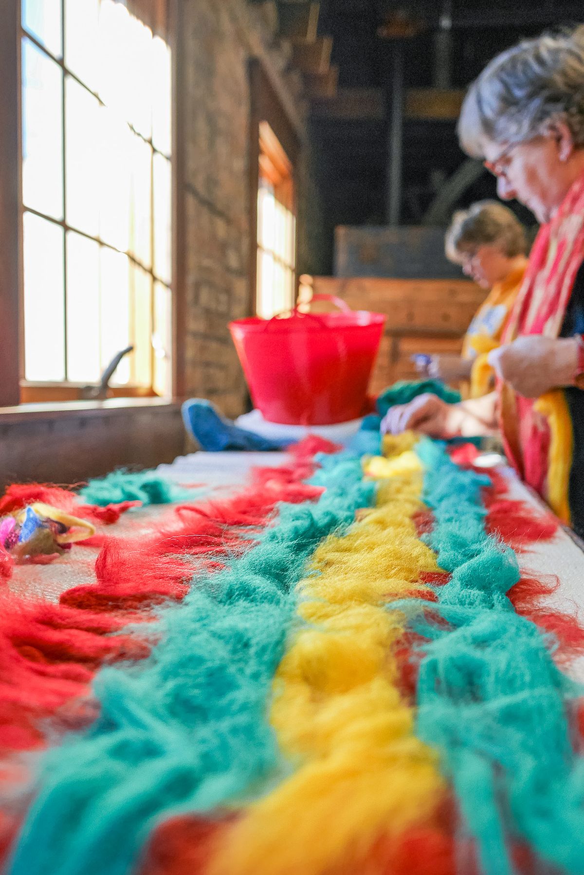 Make a Felted Scarf