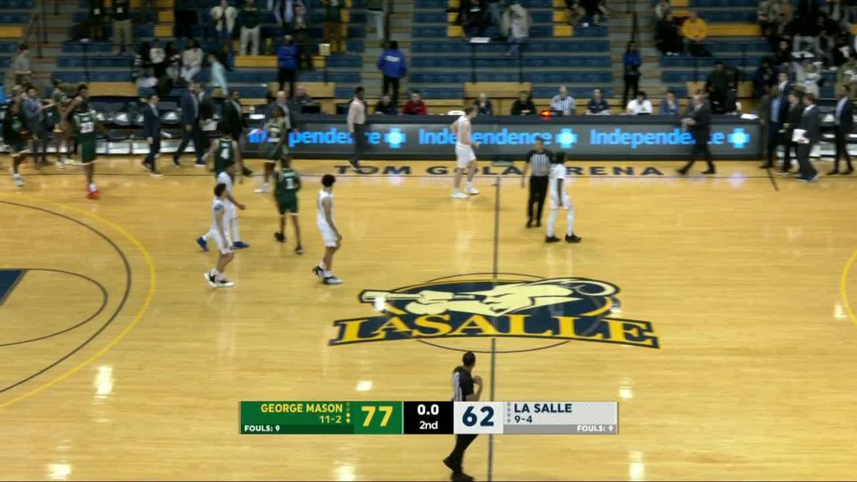 George Mason Patriots at La Salle Explorers Mens Basketball at John Glaser Arena