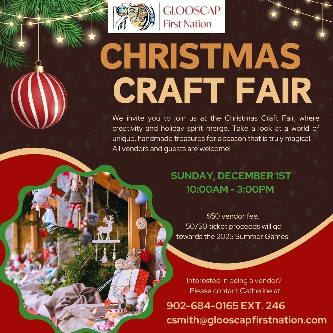 Glooscap First Nation Christmas Craft Fair