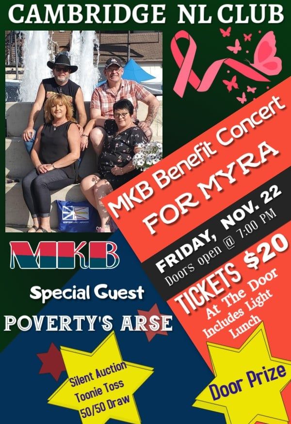 MKB Benefit Concert for Myra