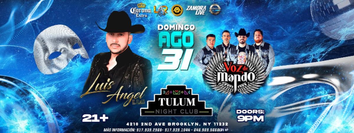 Luis Angel El Flaco y Voz De Mando juntos en Brooklyn NY!