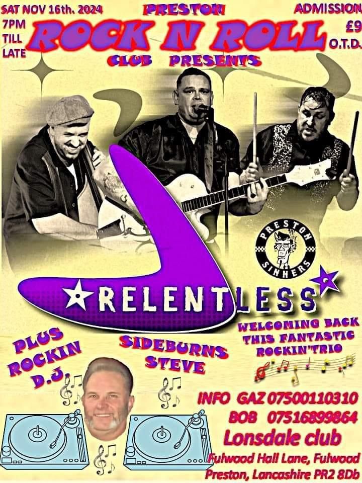 Relentless - Live @ Preston Rock n Roll Club