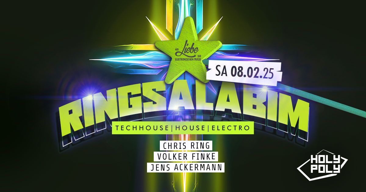 Ringsalabim - mit Chris Ring, Jens Ackermann, Volker Finke