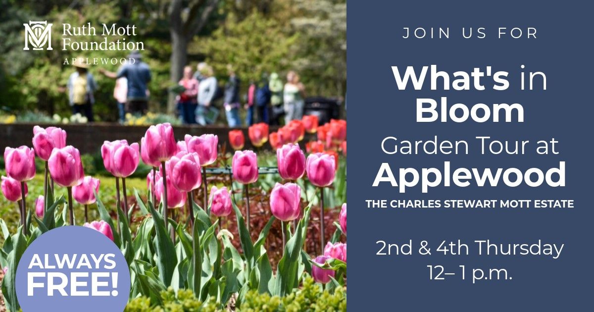 What's in Bloom Garden Tour