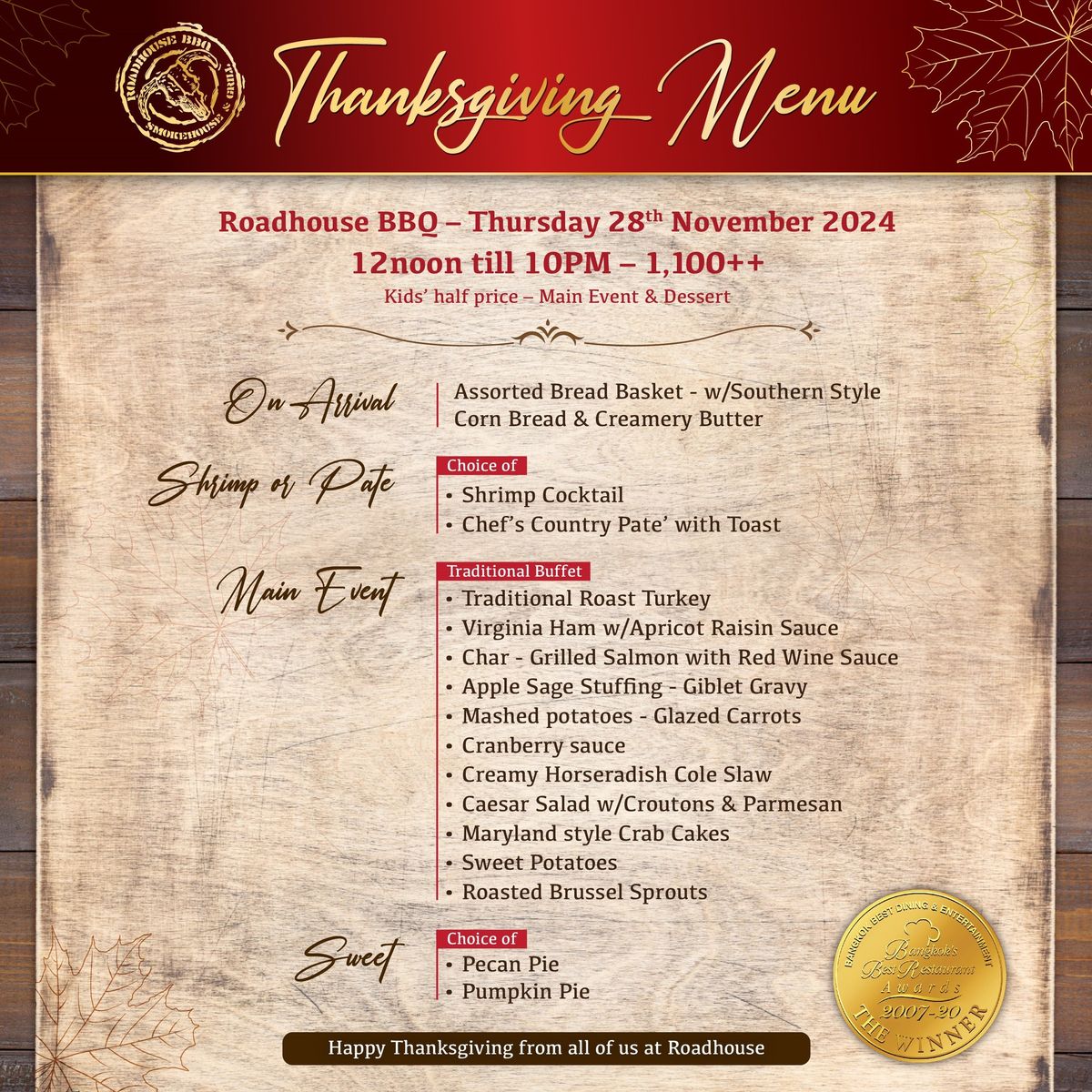 Thanksgiving Thursday