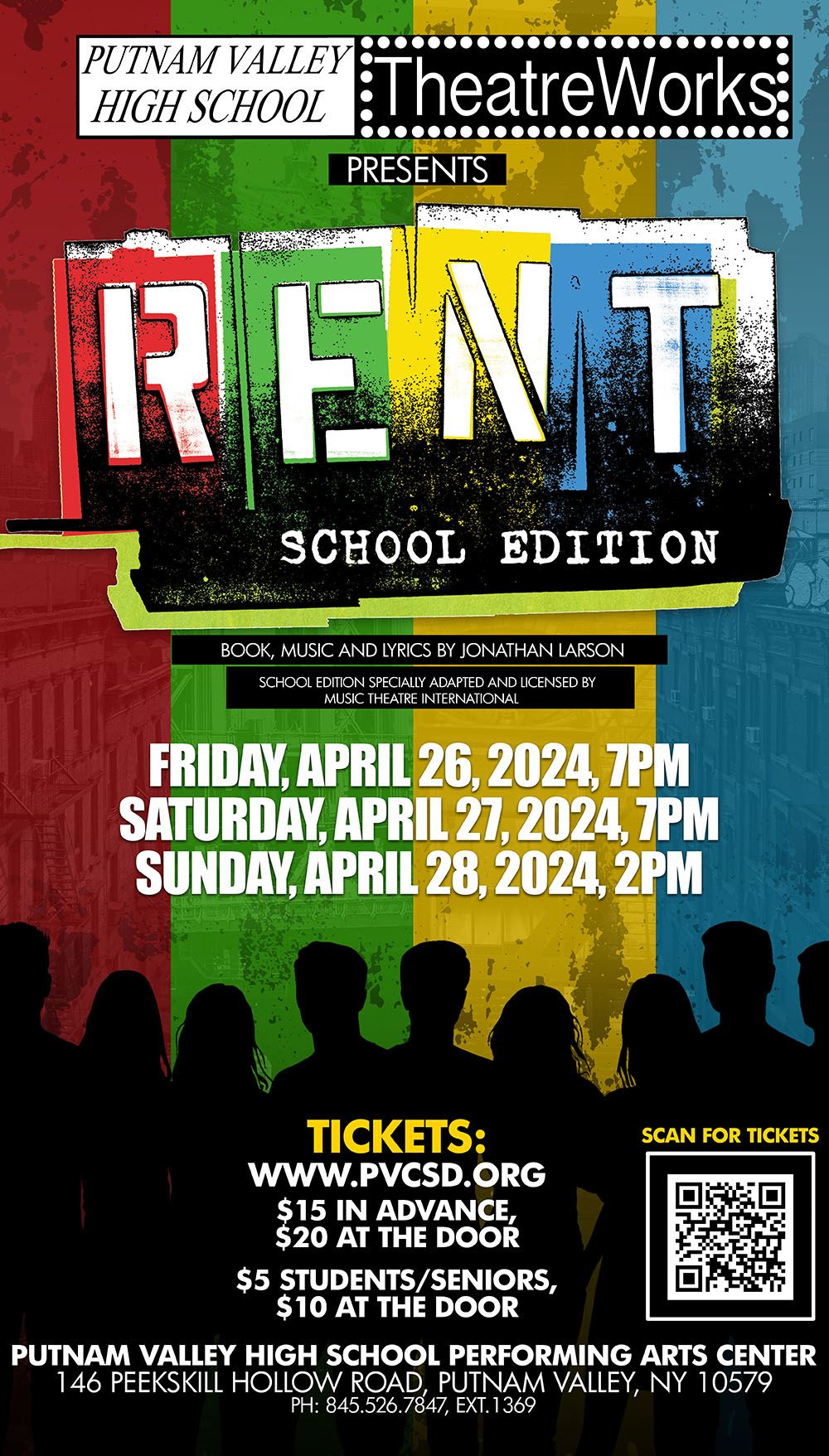 Rent in Concert at Community Theatre at Mayo Performing Arts Center