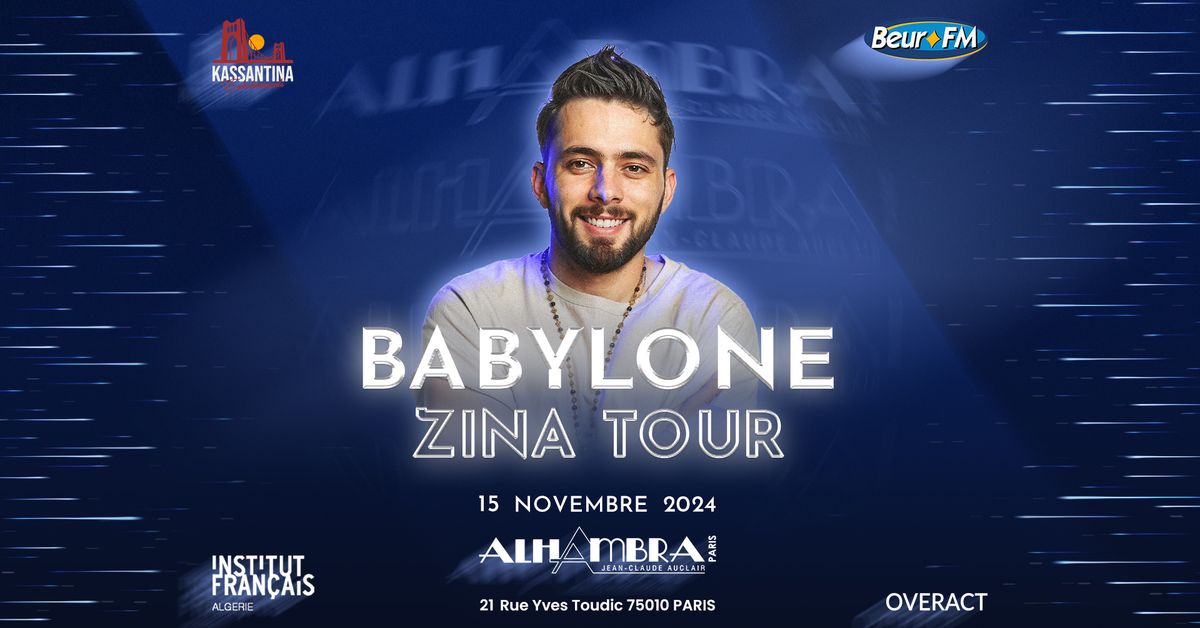 BABYLONE - Zina Tour @ PARIS - ALHAMBRA