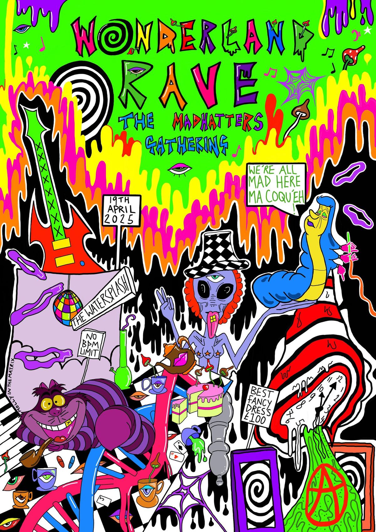 \ud83e\udd8b\ud83d\udd2e Wonderland Rave 'The Madhatters Gathering' \ud83d\udd2e\ud83e\udd8b