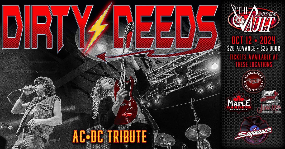 DIRTY DEEDS \u201cAC\/DC Tribute\u201d