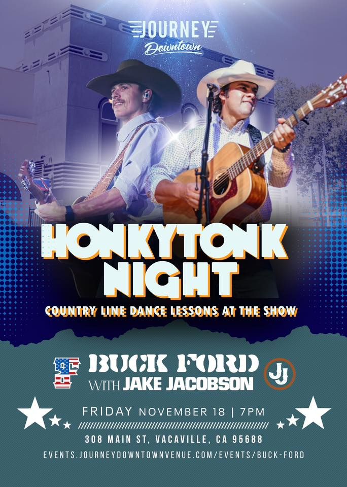 Buck Ford HONKYTONK NIGHT! w\/ Jake Jacobson