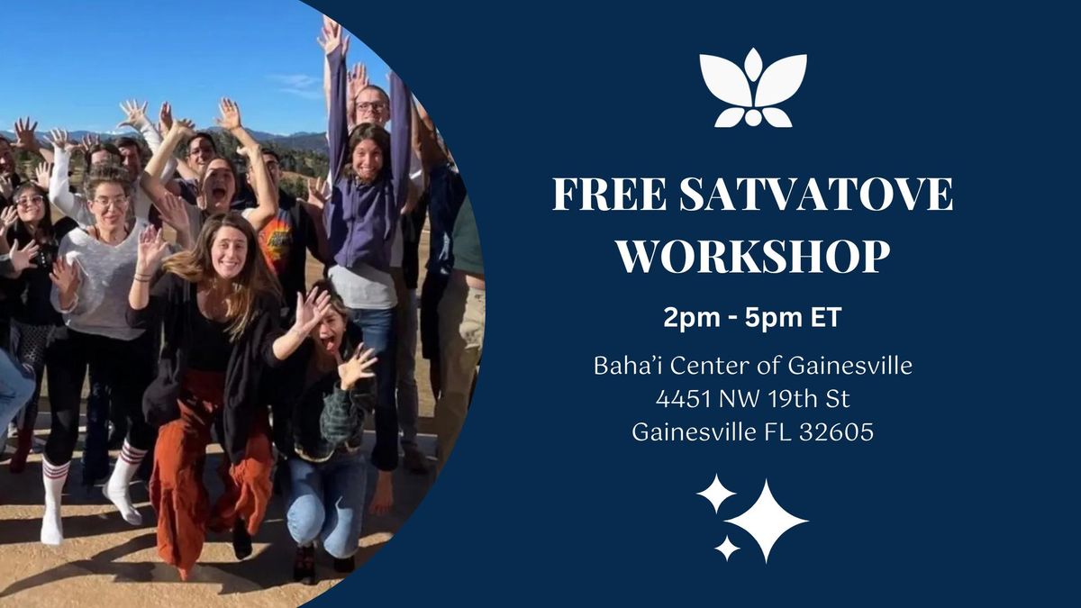 Free Satvatove Workshop 