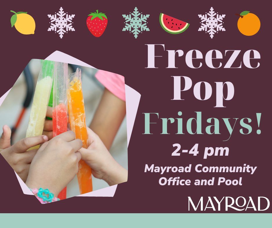 Freeze Pop Friday!