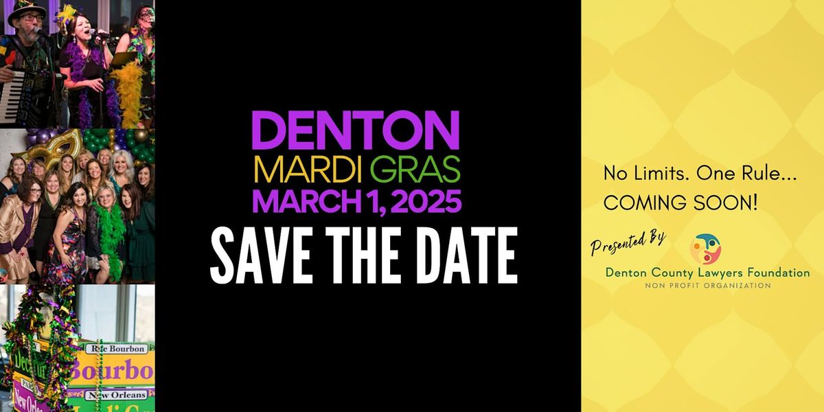 Denton Mardi Gras 2025