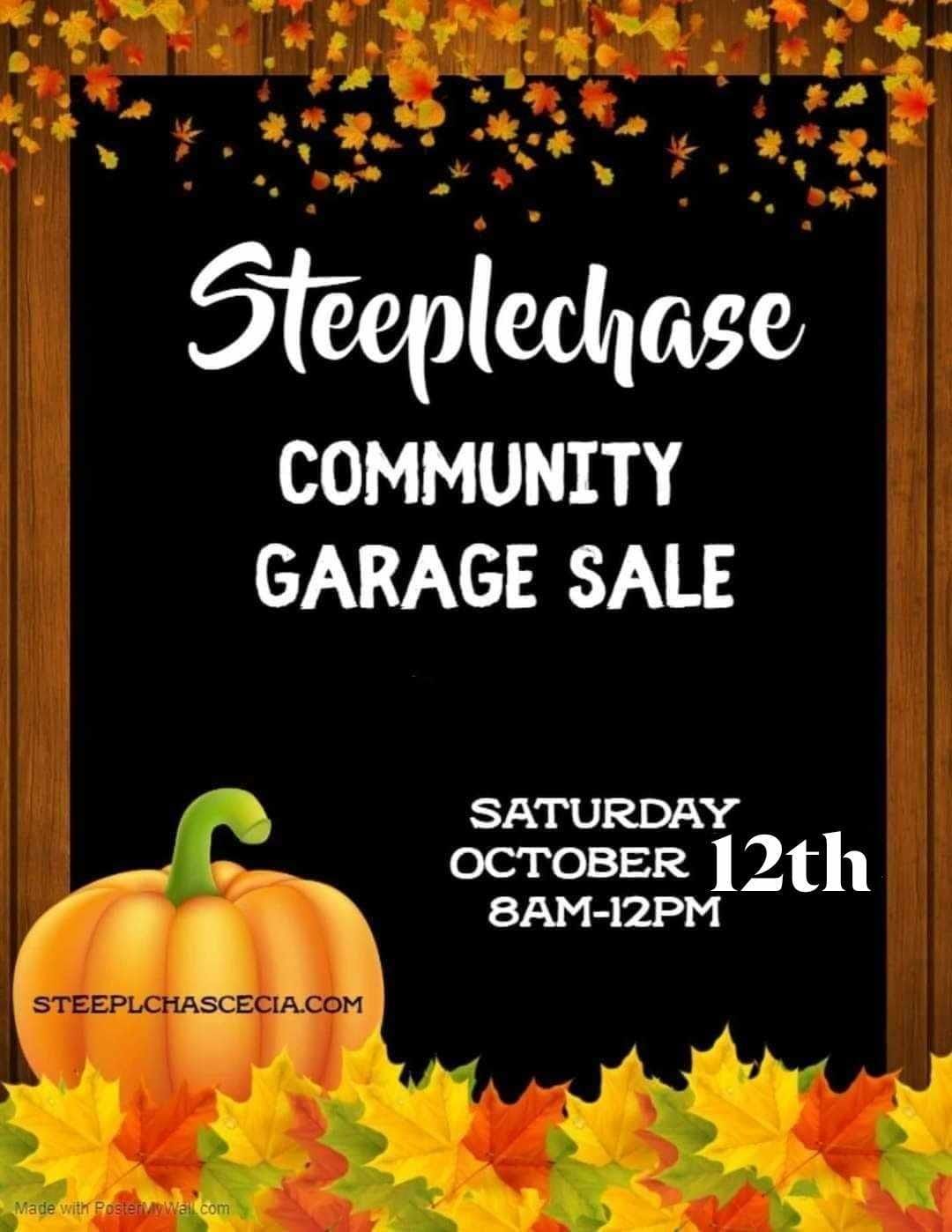 Steeplechase Community Garage Sale