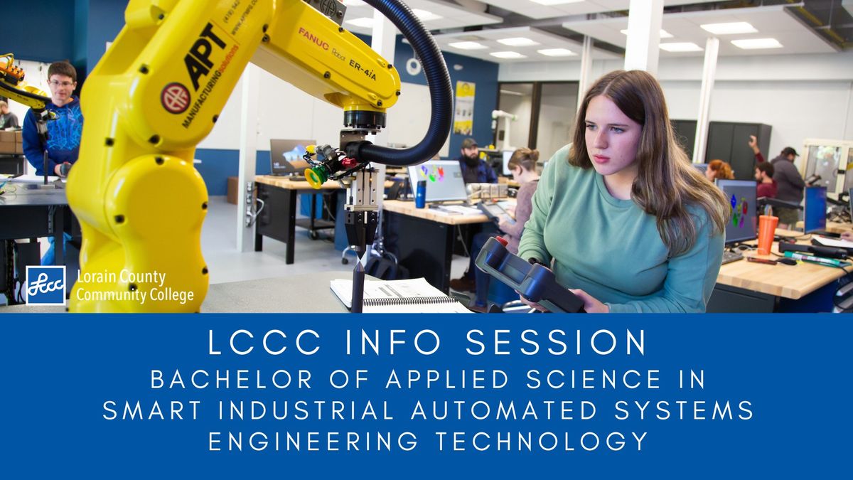 LCCC Info Session: Smart Industrial Automated Systems