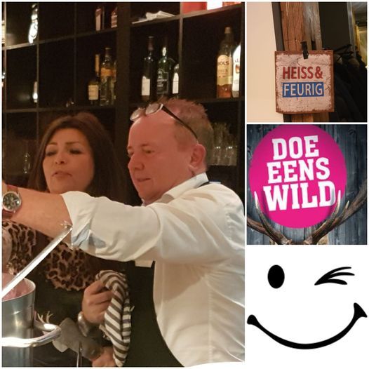 Wild eten in de Soos