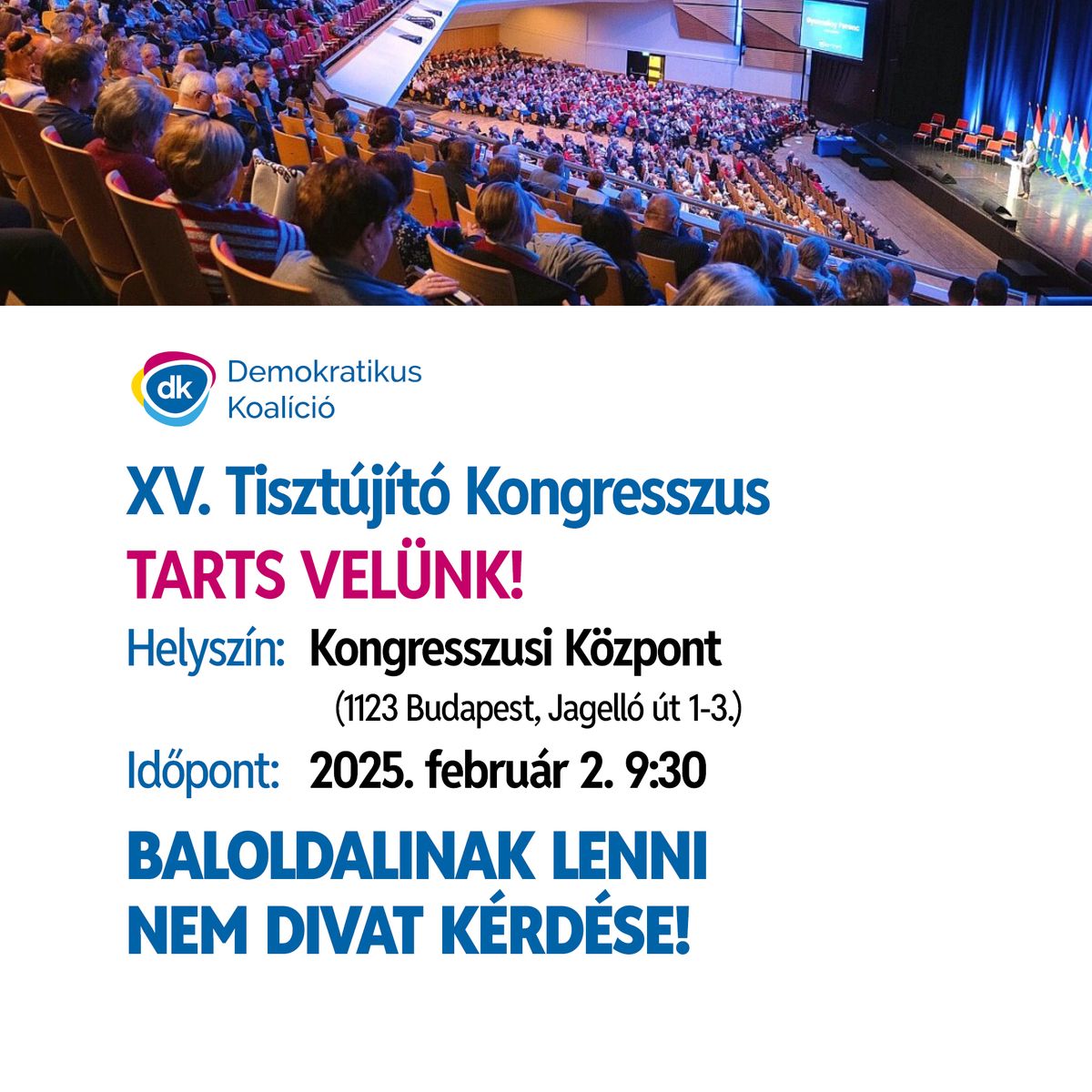 A Demokratikus Koal\u00edci\u00f3 XV. Kongresszusa