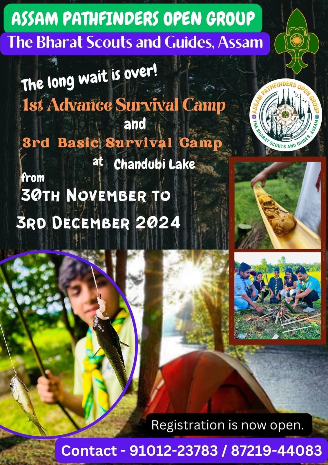 1st Advance Survival Training Camp and 3rd Basic Survival Training Camp 