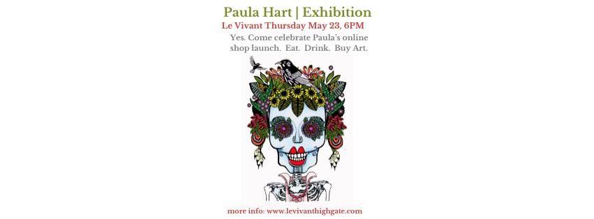 Paula H(art) | Exhibition @ LE VIV ~ website launch !