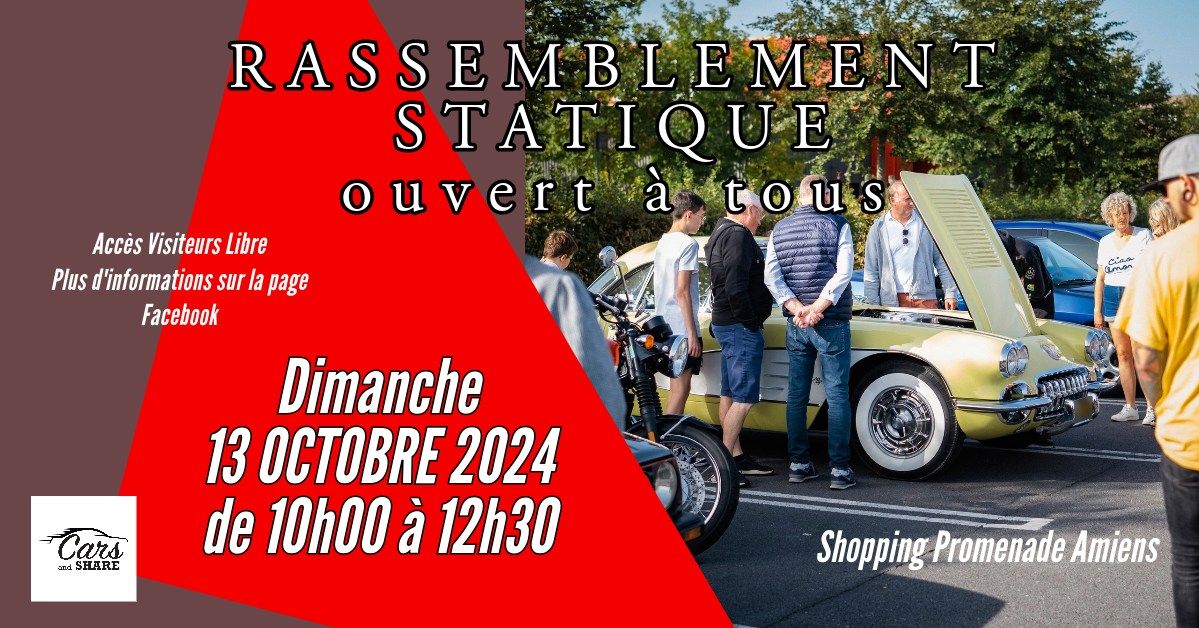 Rassemblement Statique Cars and Share 10 2024