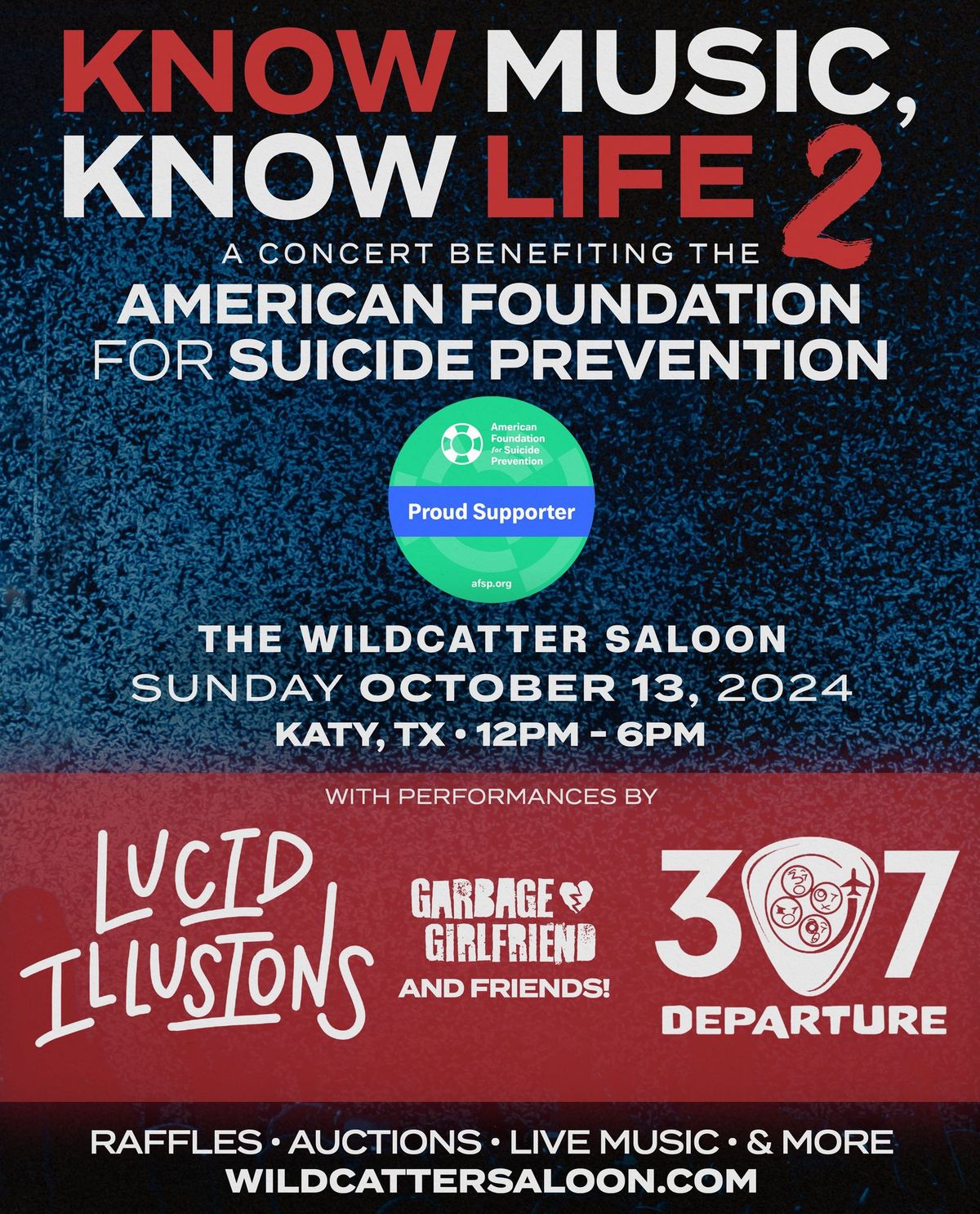 KNOW MUSIC, KNOW LIFE 2: A CONCERT BENEFITING AMERICAN FOUNDATION FOR SUICIDE PREVENTION