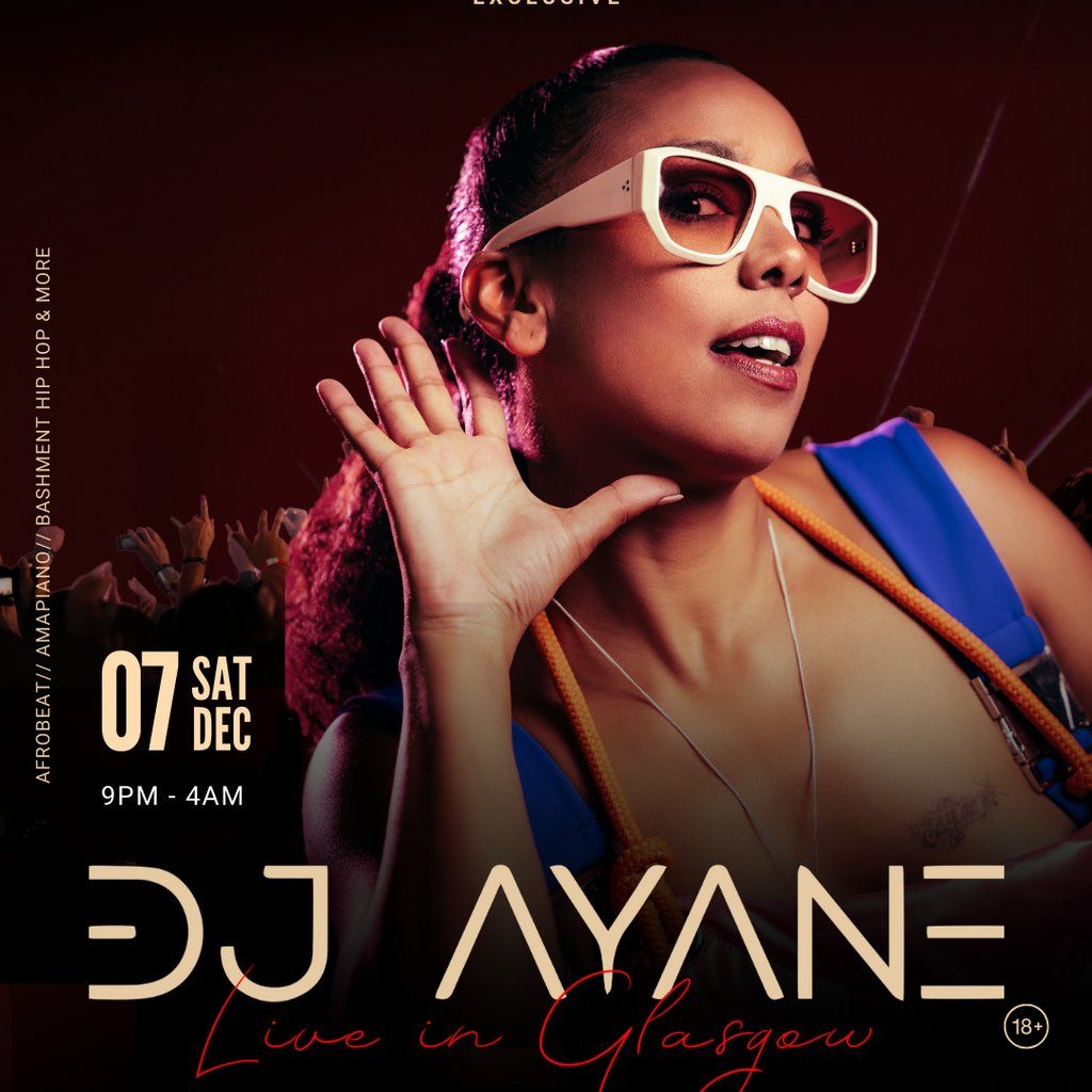 DJ AYANE ( French Deck Master) - LIVE IN GLASGOW- FRANCOPHONE