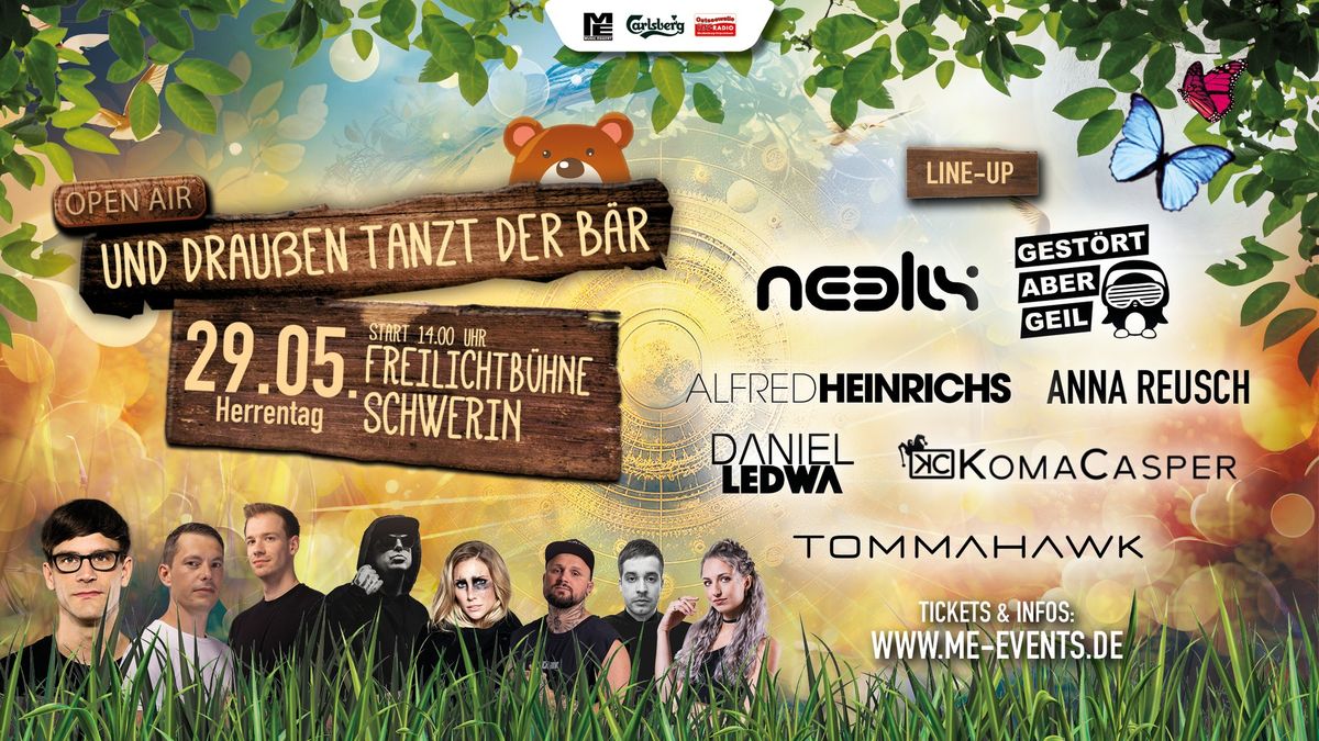 Und drau\u00dfen tanzt der B\u00e4r - Das Herrentags Openair 2025