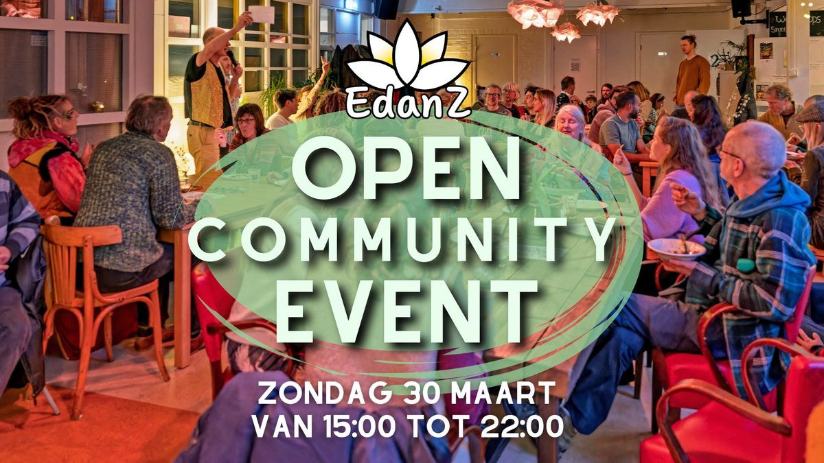 \ud83c\udf31 Open Community Event | EdanZ