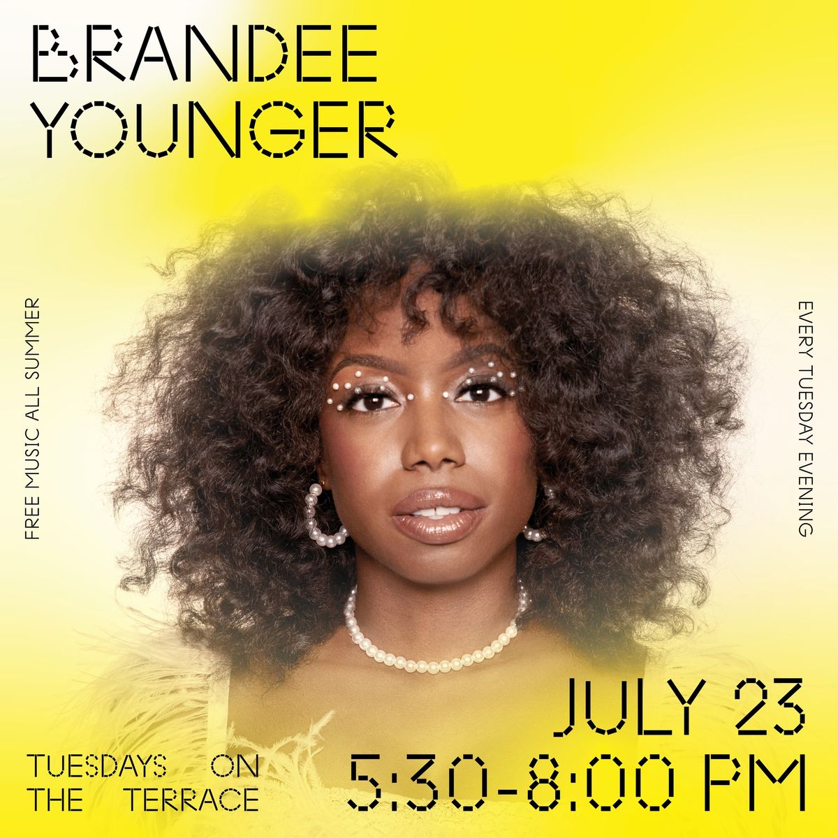 Tuesdays on the Terrace | A Celebration of Alice Coltrane with Brandee Younger
