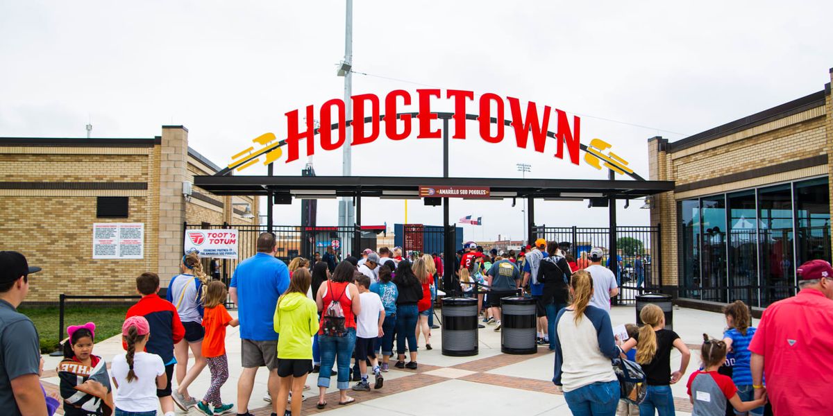 Tulsa Drillers at Amarillo Sod Poodles at Hodgetown