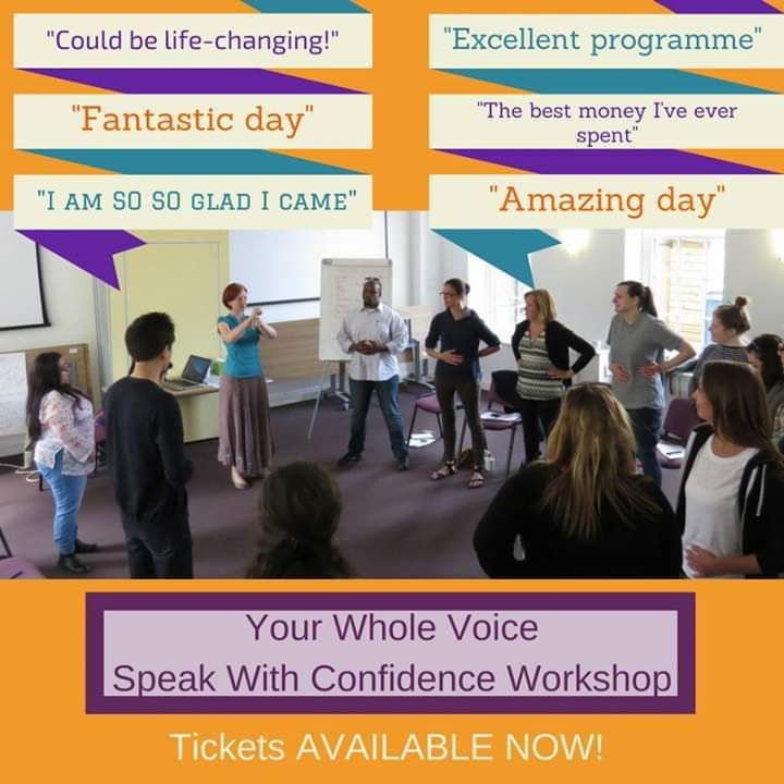 FINAL CHANCE - 2-Day Vocal Confidence Workshop