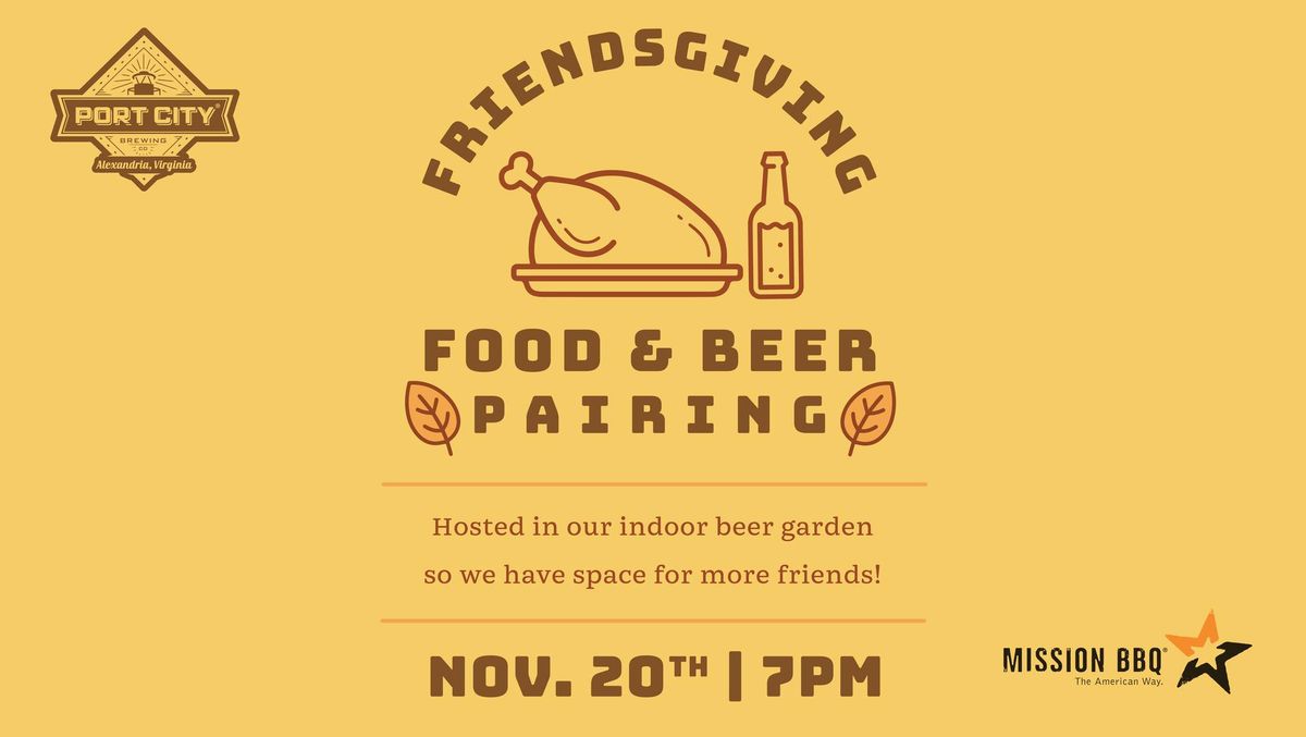 Friendsgiving Beer & Food Pairing