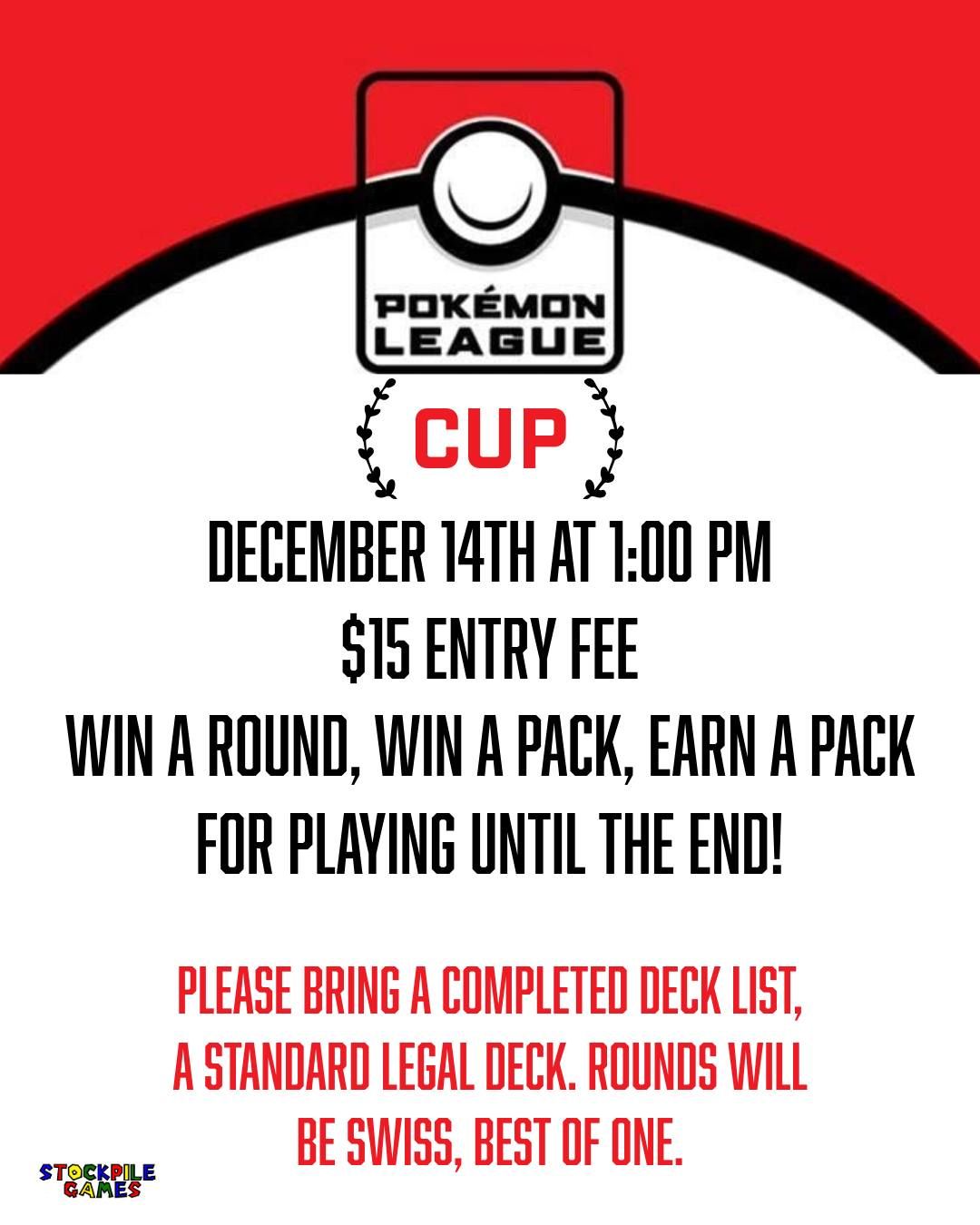 Pokemon League Cup December 2024