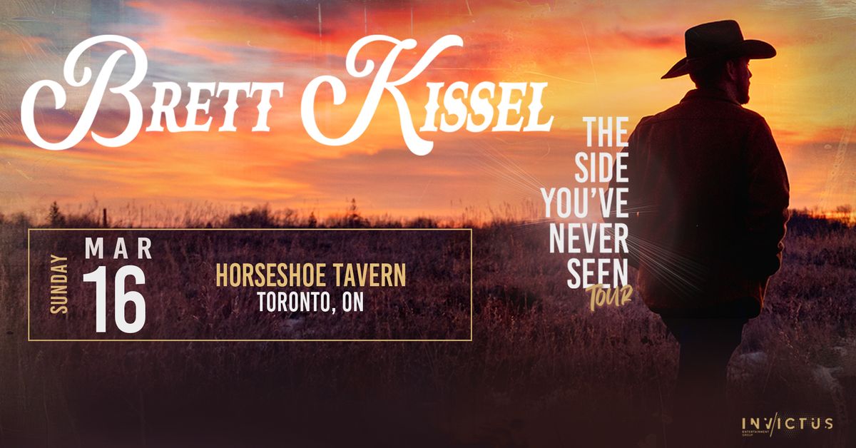 BRETT KISSEL- The Side You've Never Seen Tour- TORONTO