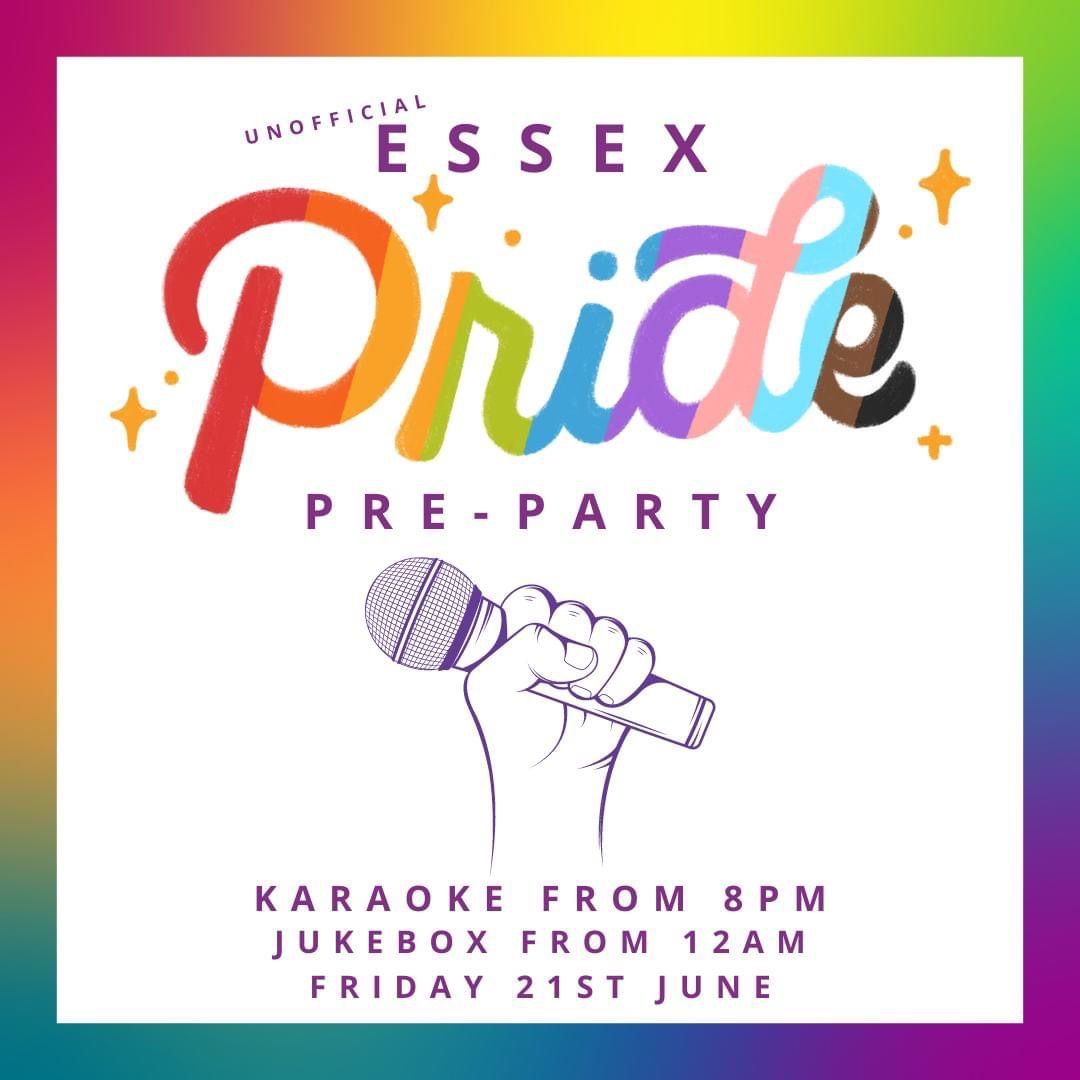 (Unofficial) Essex Pride Pre Party ?\ufe0f\u200d?