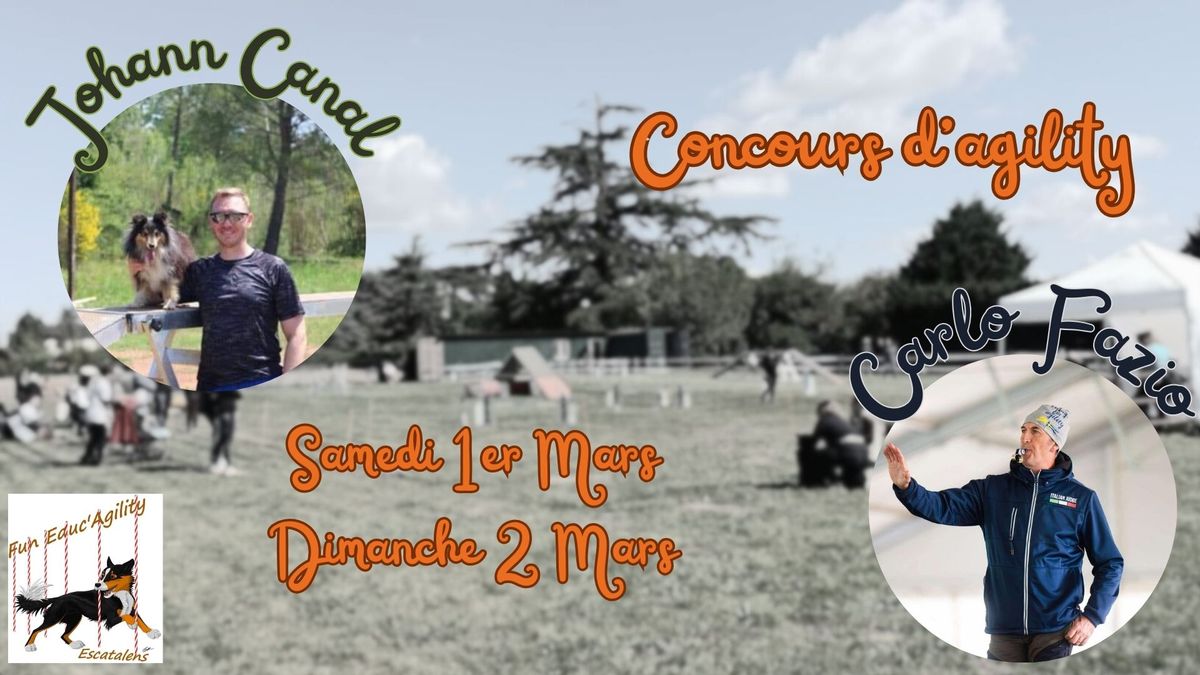 Concours d'Agility Fun Educ'Agility