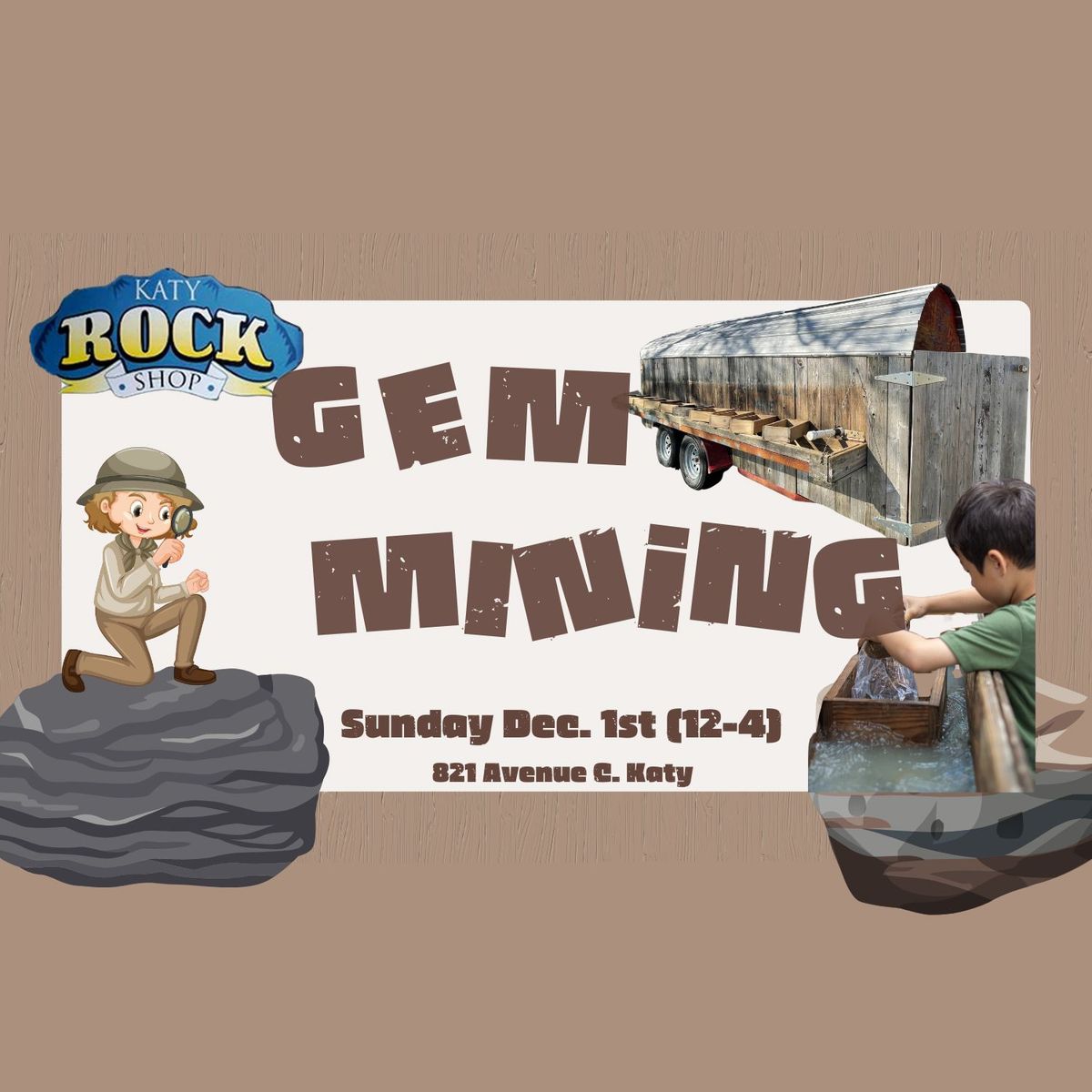 December 1st winter Gem Mining