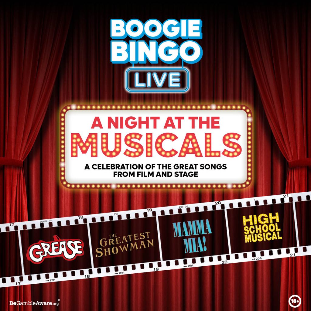Boogie Bingo Live! - Movie Musicals - Bristol 22\/9\/23