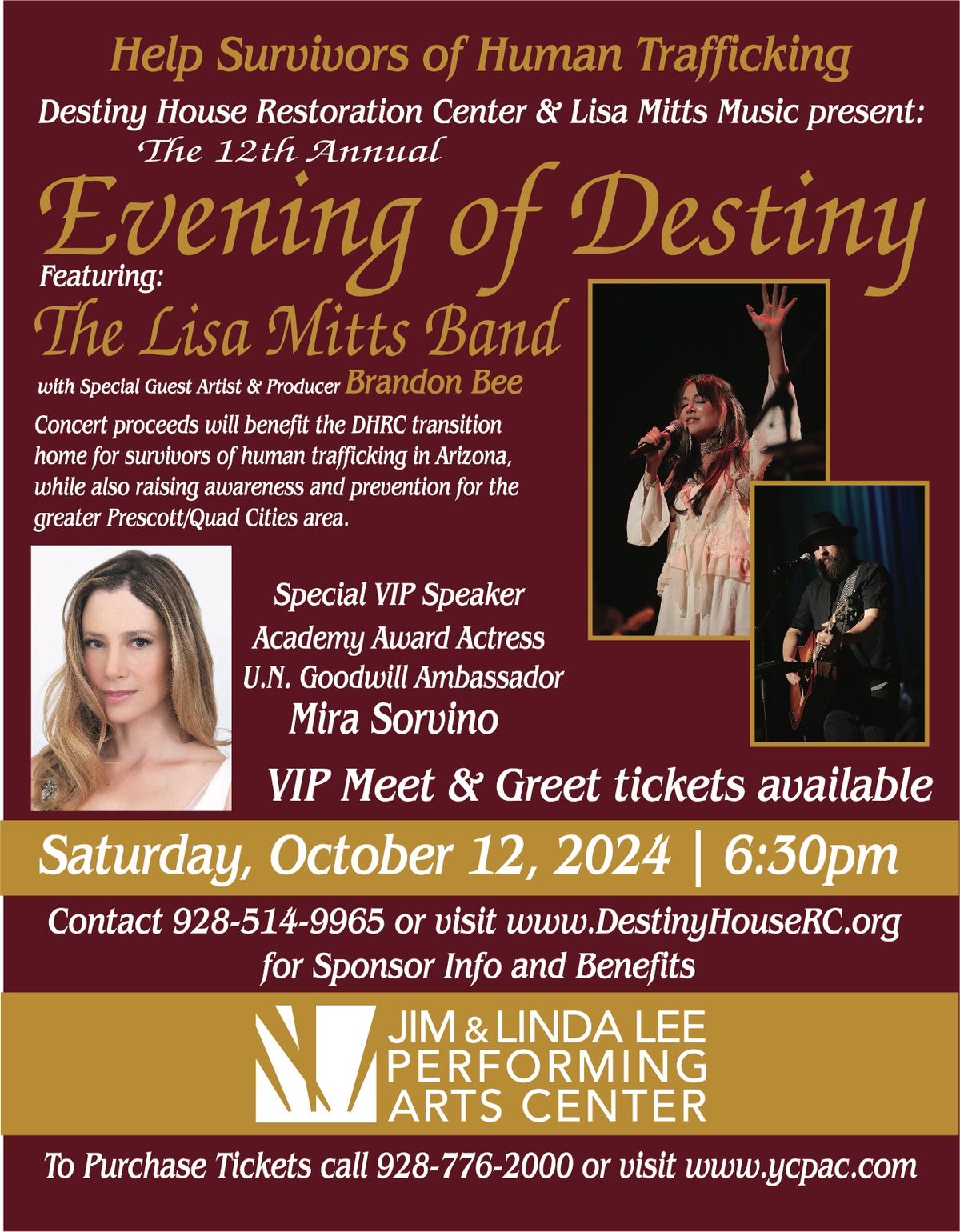 2024 Evening of Destiny Benefit Concert 