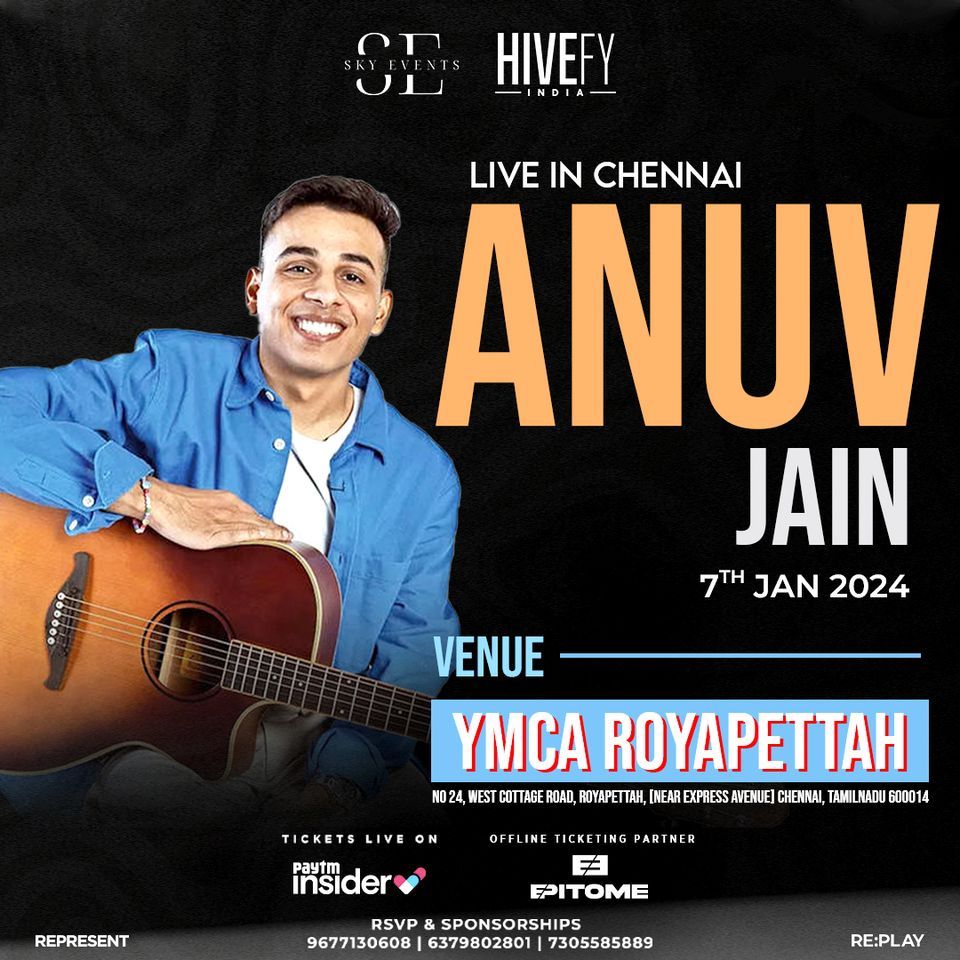 Anuv Jain Live In Chennai