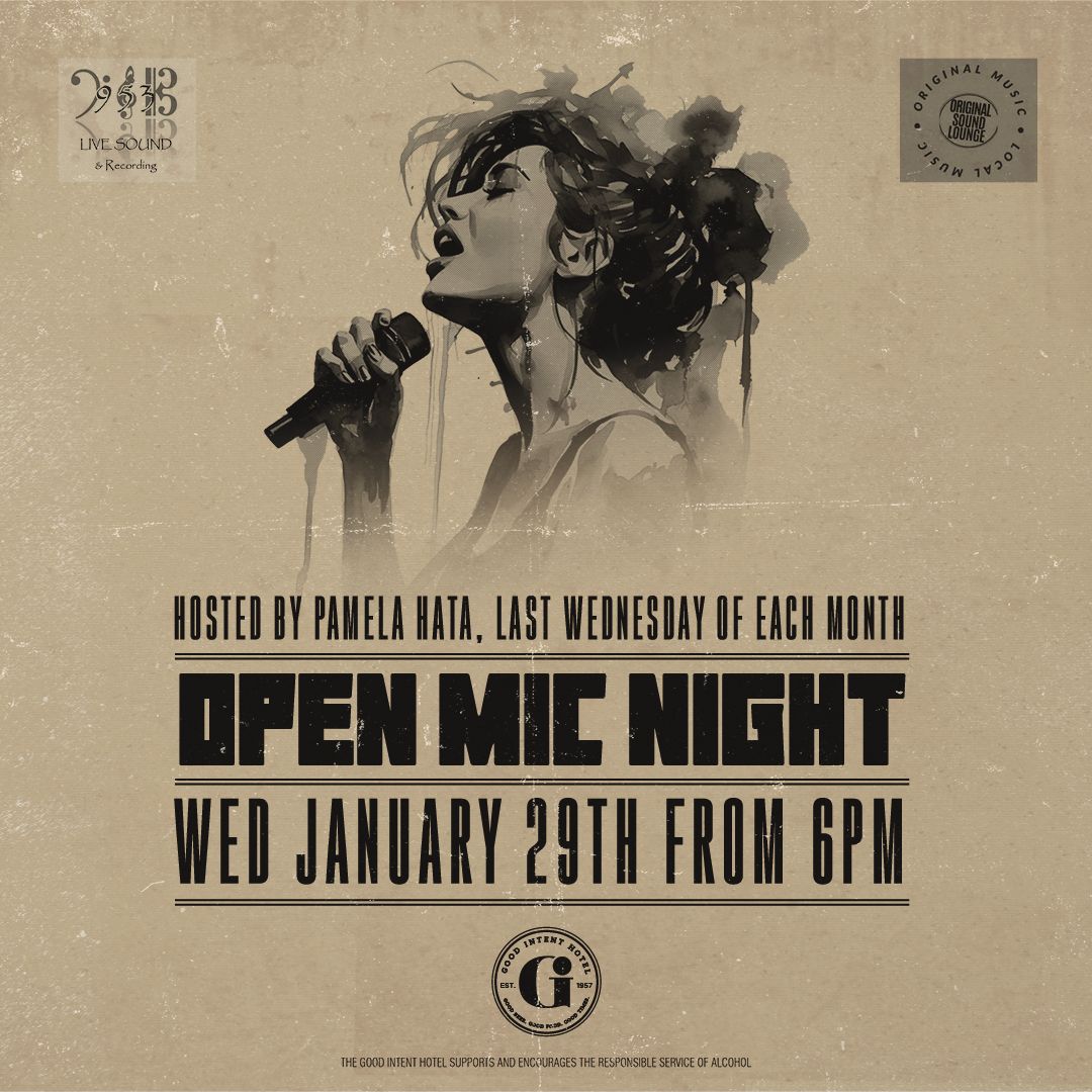 Open Mic Night - Hosted by Pam Hata