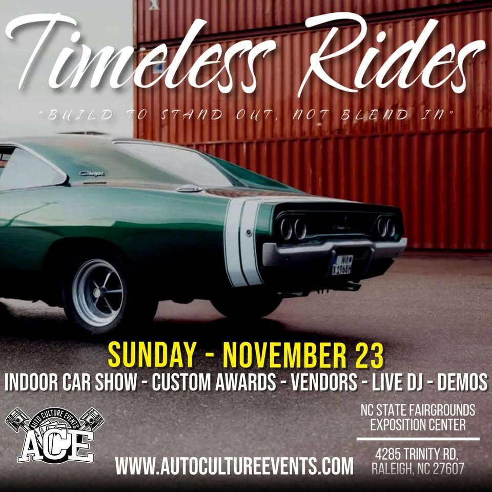 Timeless Rides Auto Show